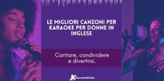 canzoni per karaoke per donne in inglese