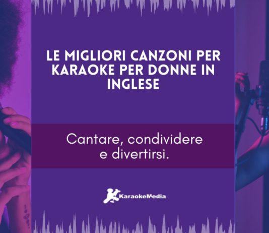 canzoni per karaoke per donne in inglese