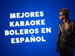 boleros de karaoke em espanhol