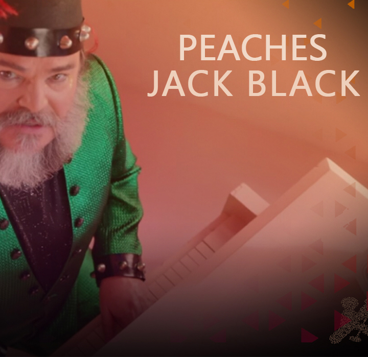 JACK BLACK Peaches I Love You PNG Digital Download 